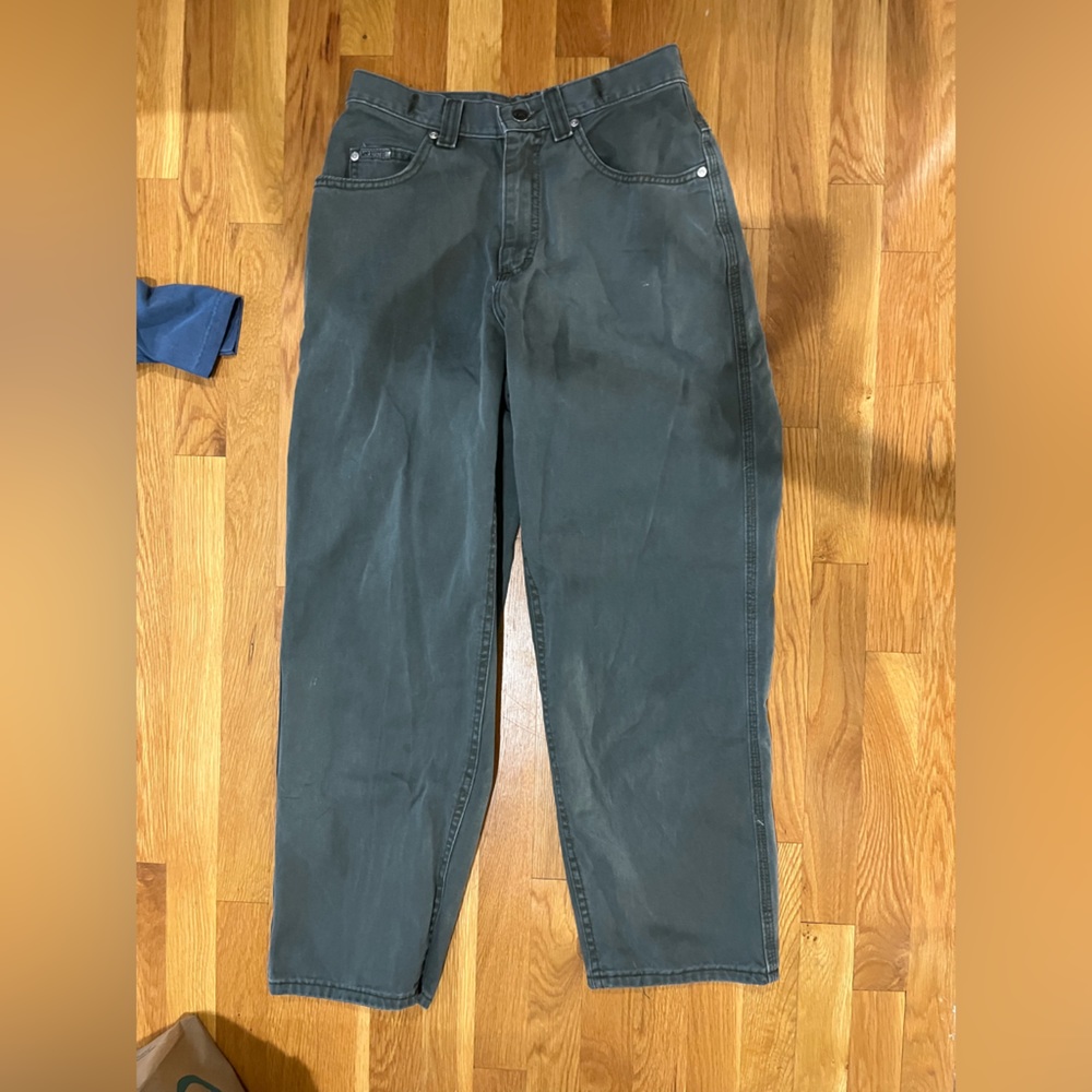 Lee green jeans